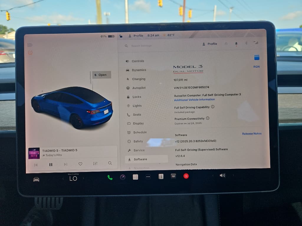 2021 Tesla Model 3 view 9