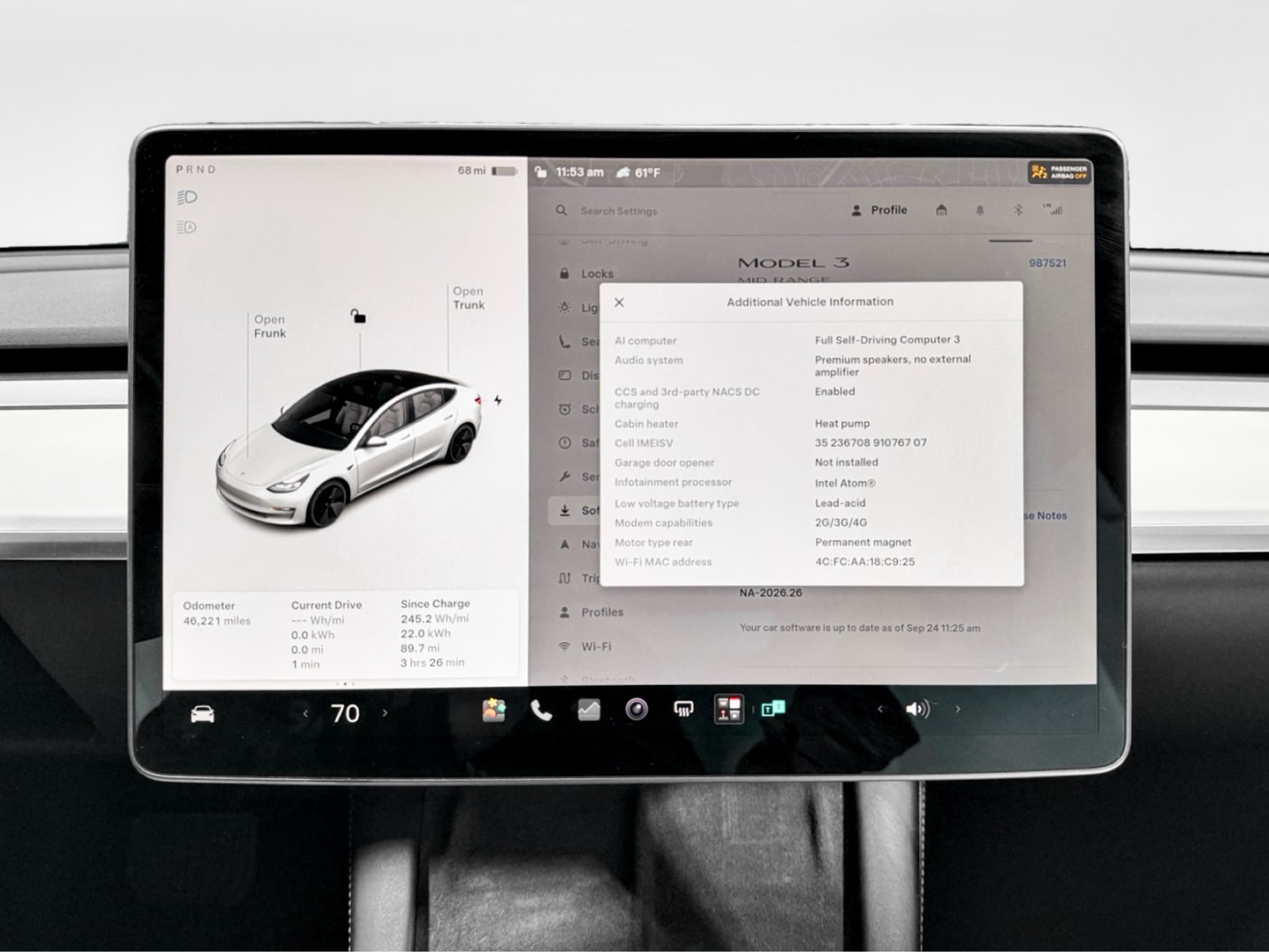2021 Tesla Model 3 view 13