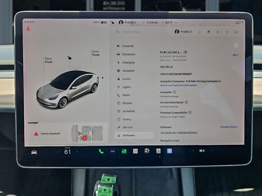 2021 Tesla Model 3 view 9
