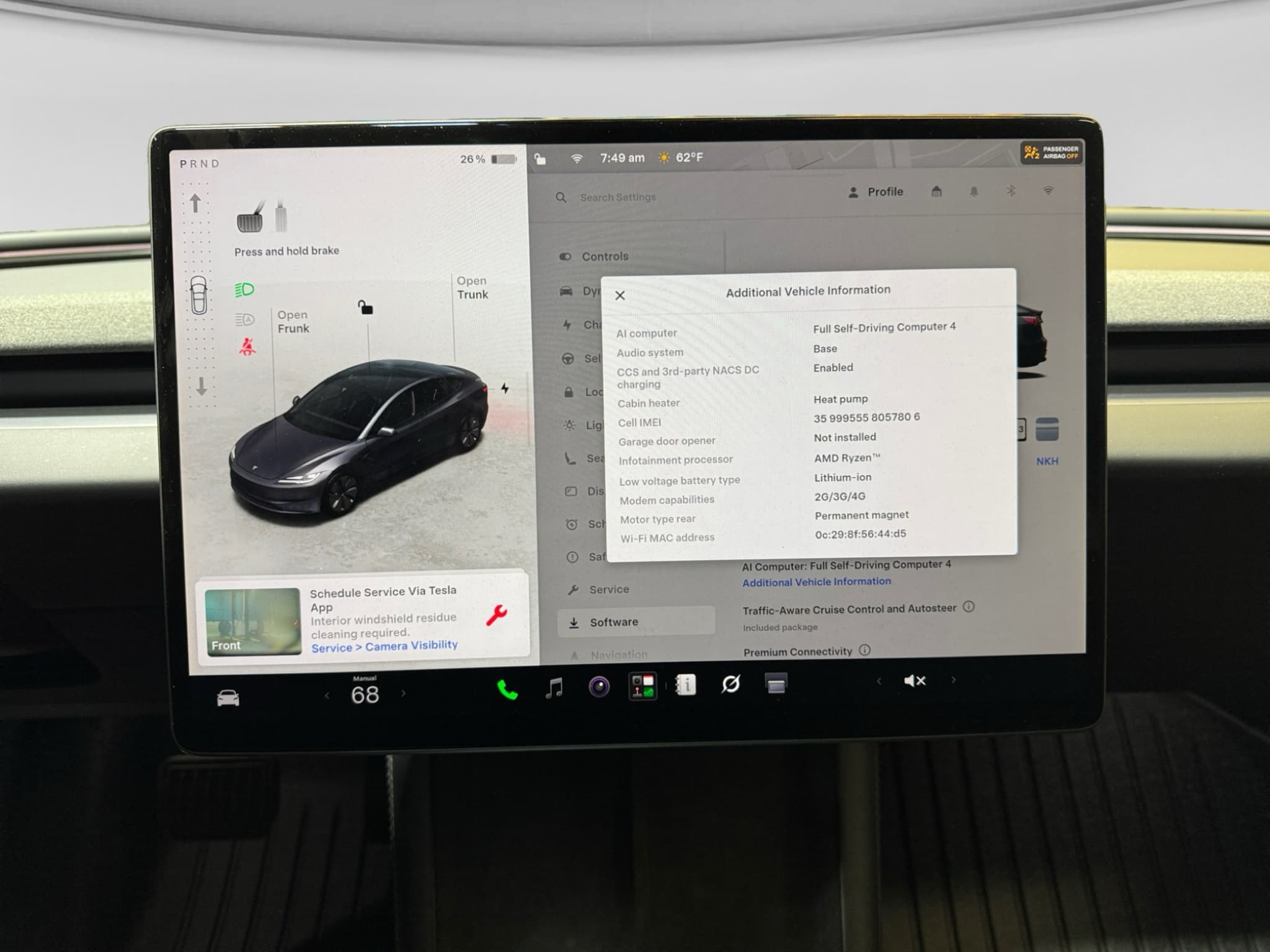 2025 Tesla Model 3 view 13