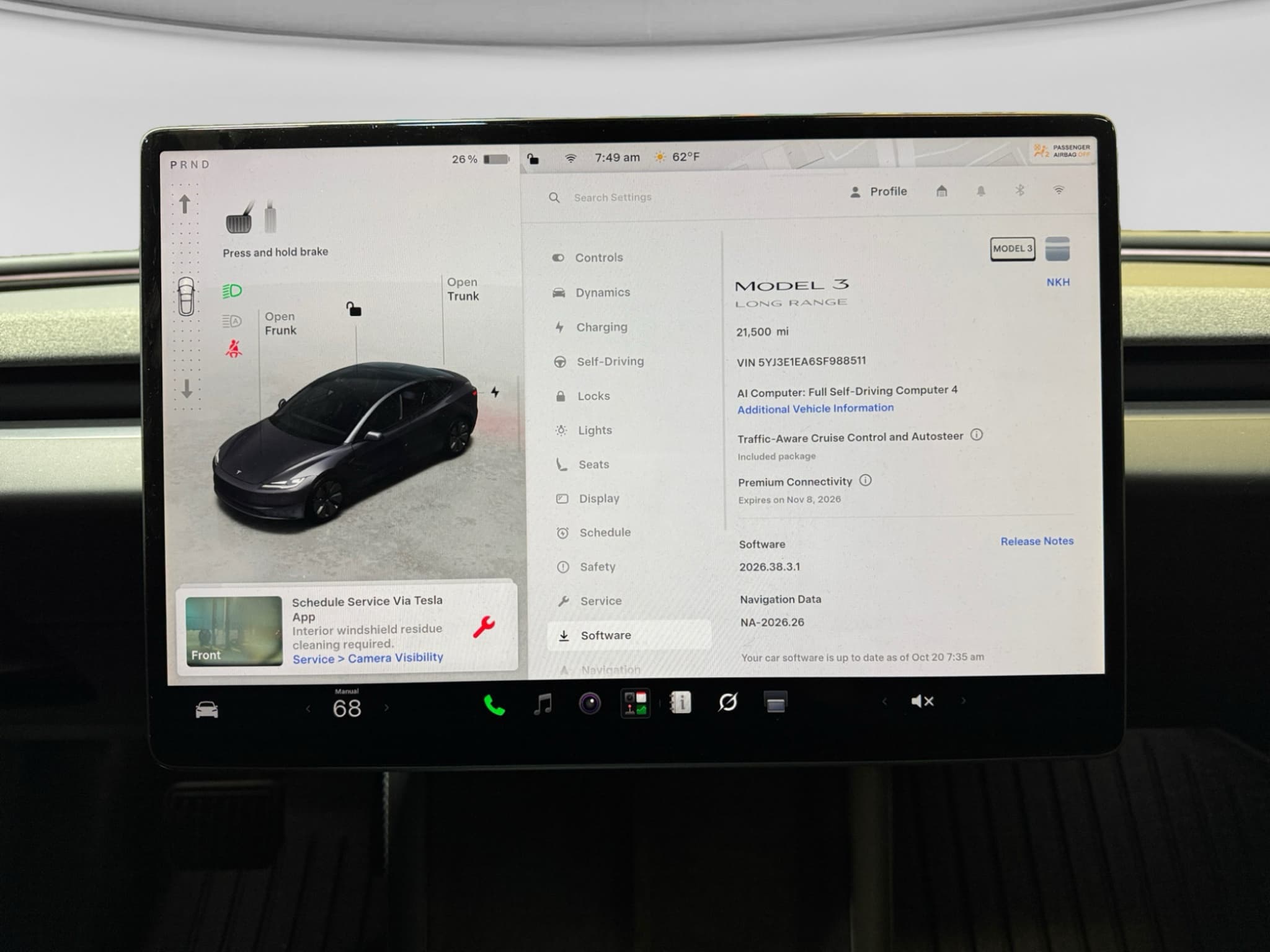 2025 Tesla Model 3 view 12