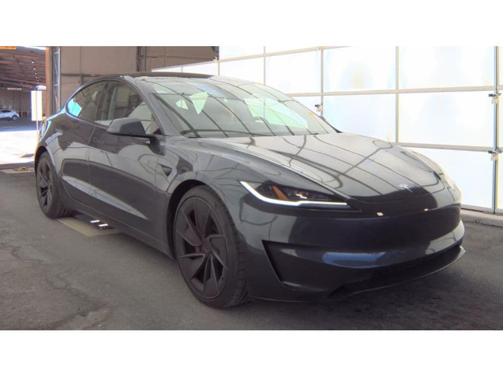 2025 Tesla Model 3 view 2
