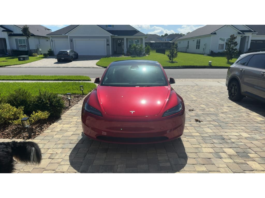 2025 Tesla Model 3 view 3