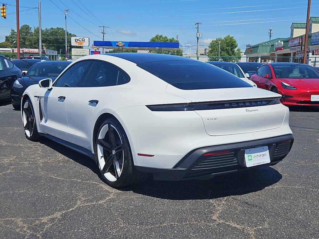 2023 Porsche Taycan view 2