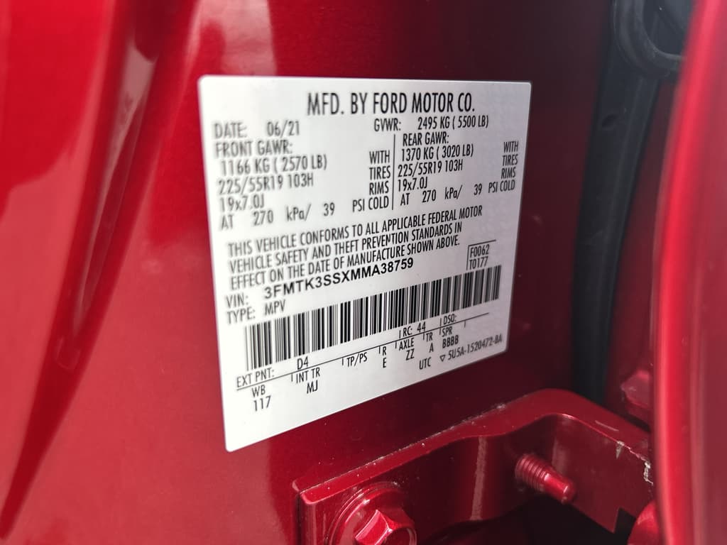 2021 Ford Mustang Mach-E view 23
