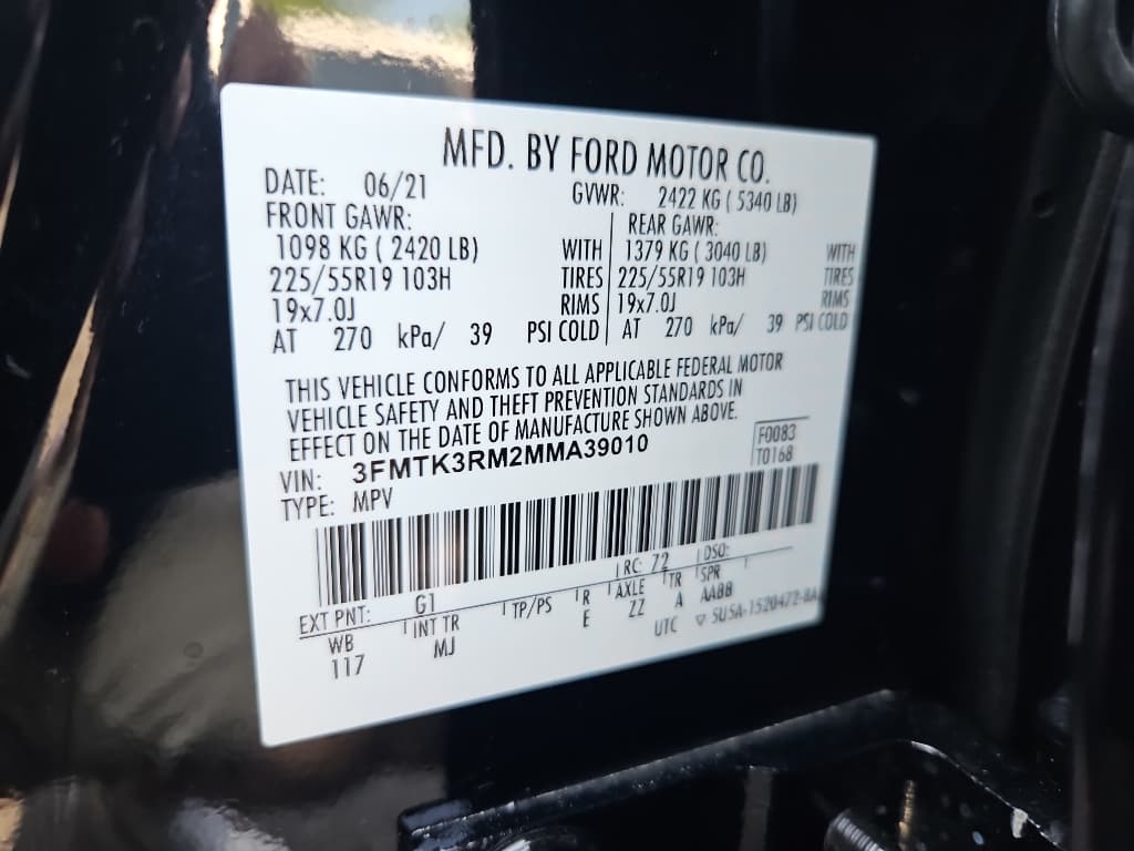 2021 Ford Mustang Mach-E view 22