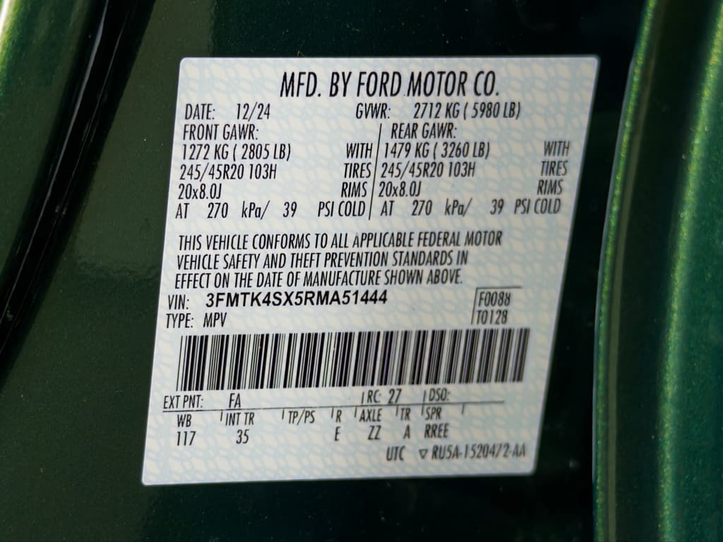 2024 Ford Mustang Mach-E view 29