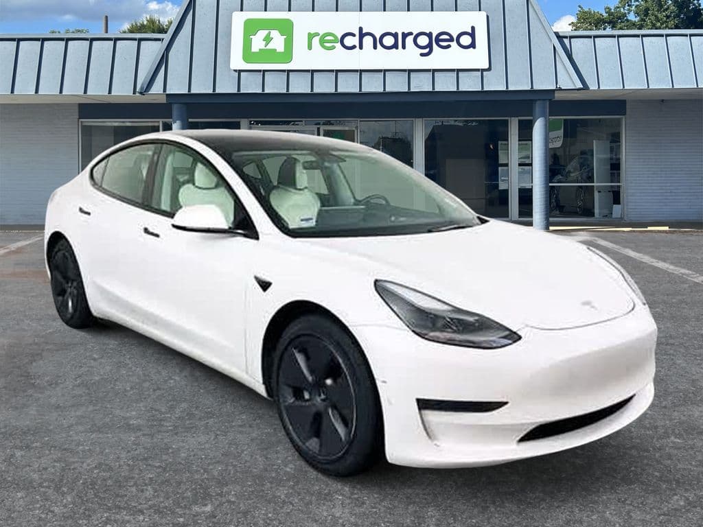 2021 Tesla Model 3 view 1