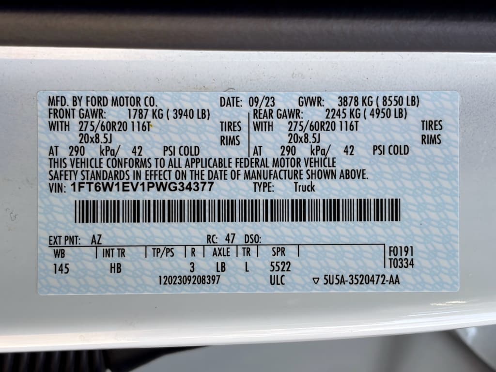 2023 Ford F-150 Lightning view 33