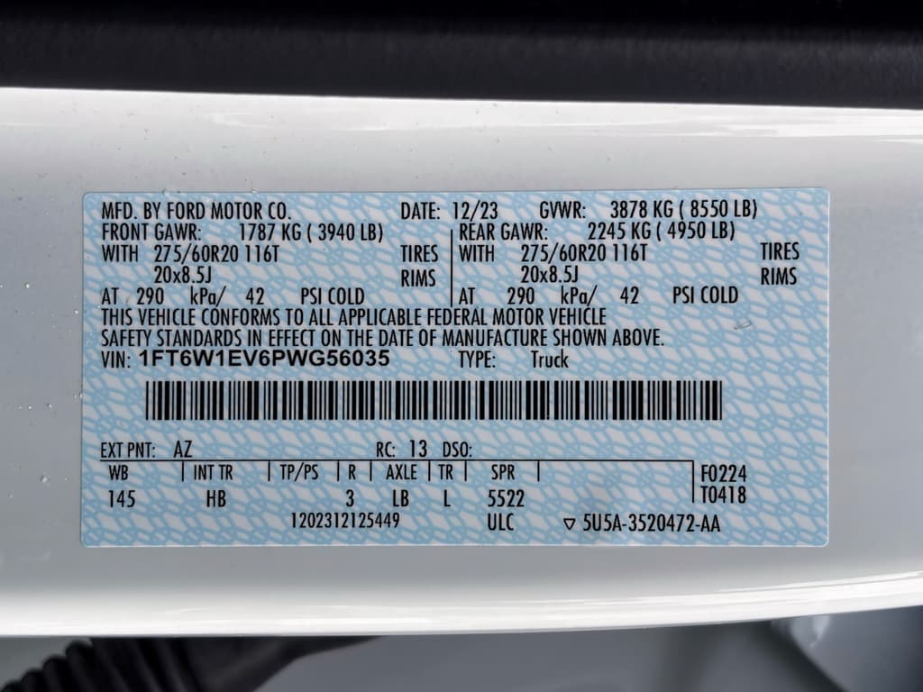 2023 Ford F-150 Lightning view 33