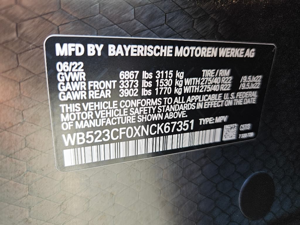 2022 BMW iX view 23