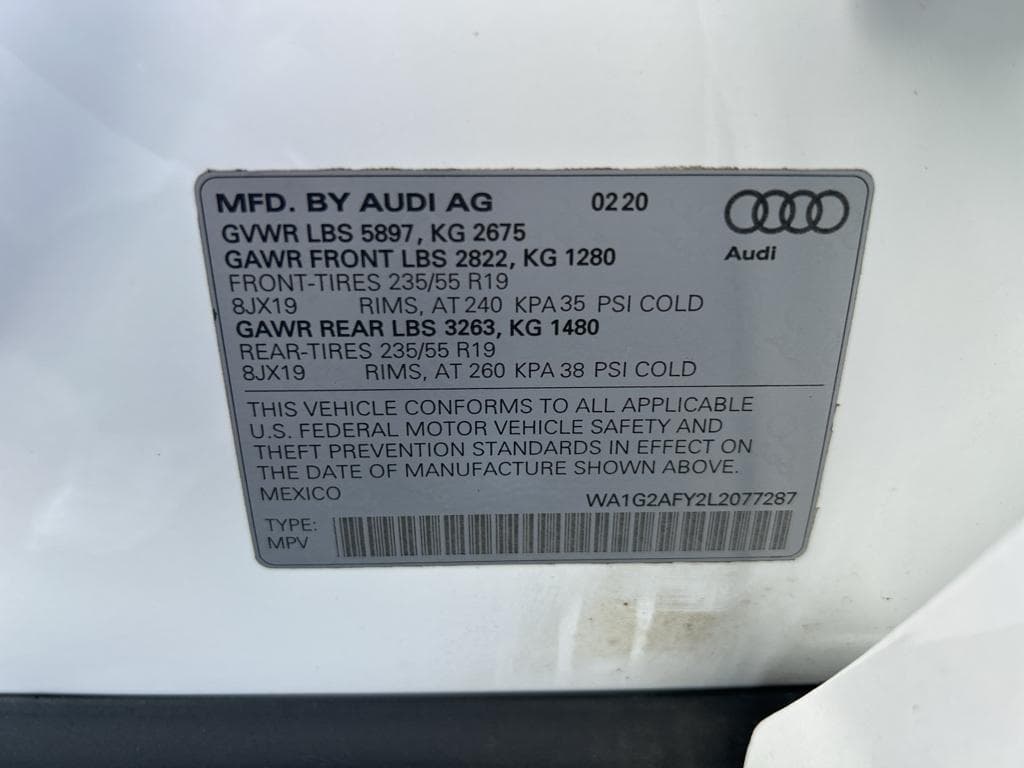 2020 Audi Q5 e view 19