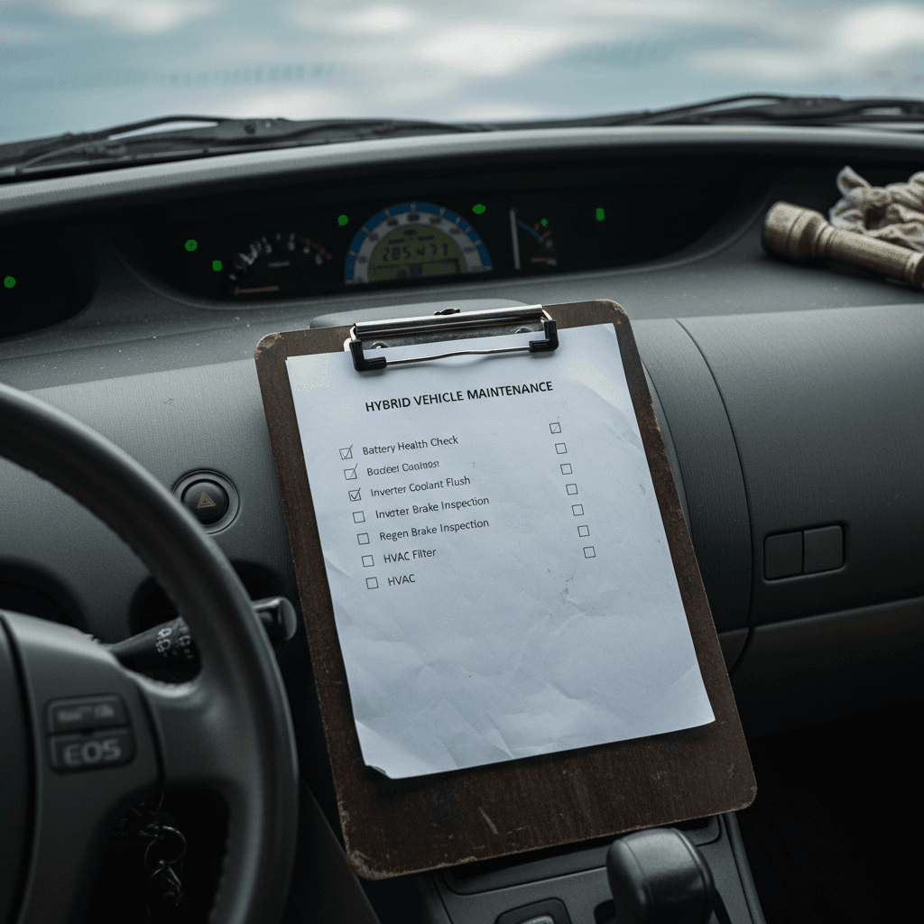 Early 1900s automobile similar in era to the first hybrid vehicles