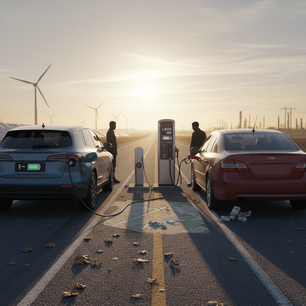 EV Road Trip vs Gas Car: Real-World Cost Comparison for 2025