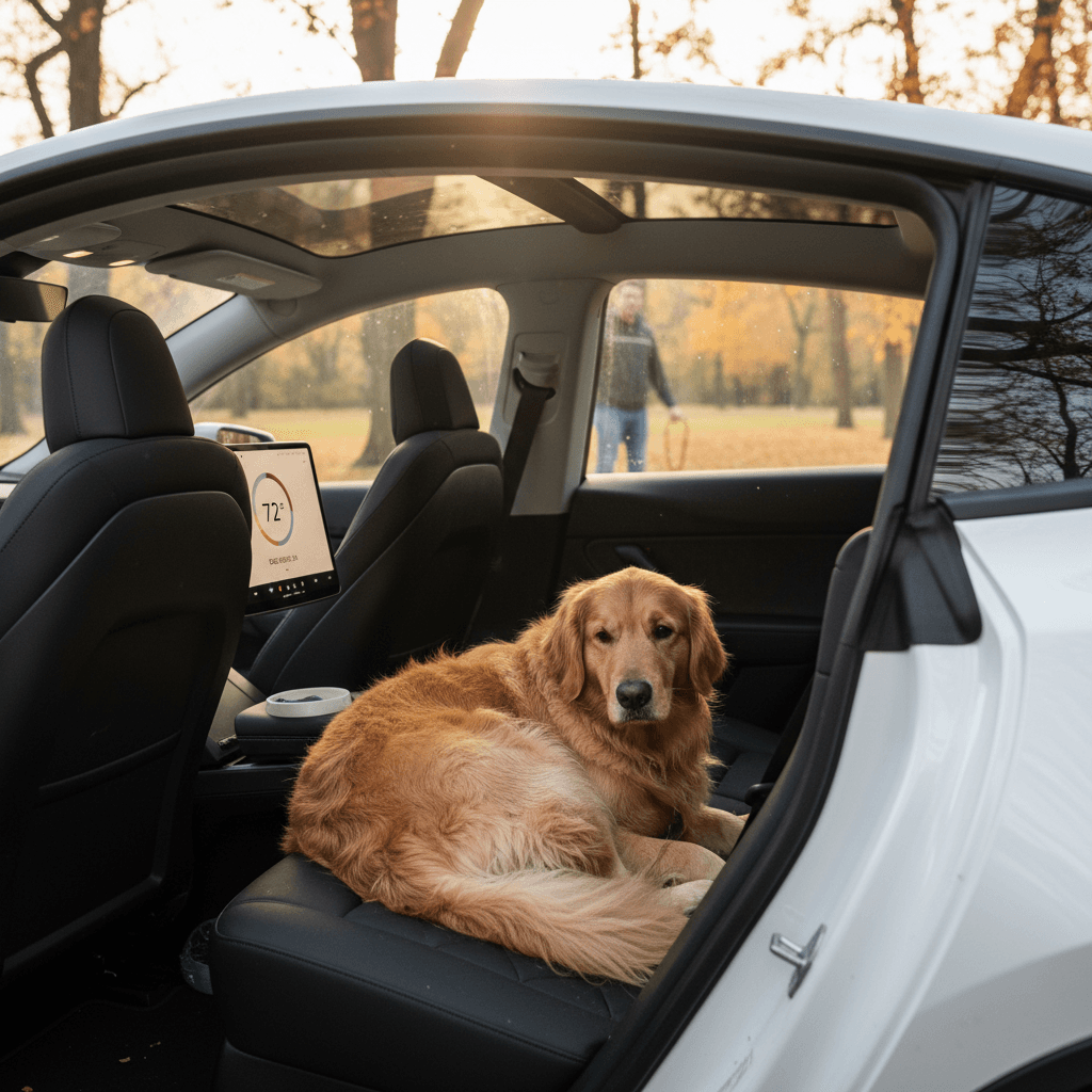 Tesla Dog Mode: How to Use It Safely in 2025