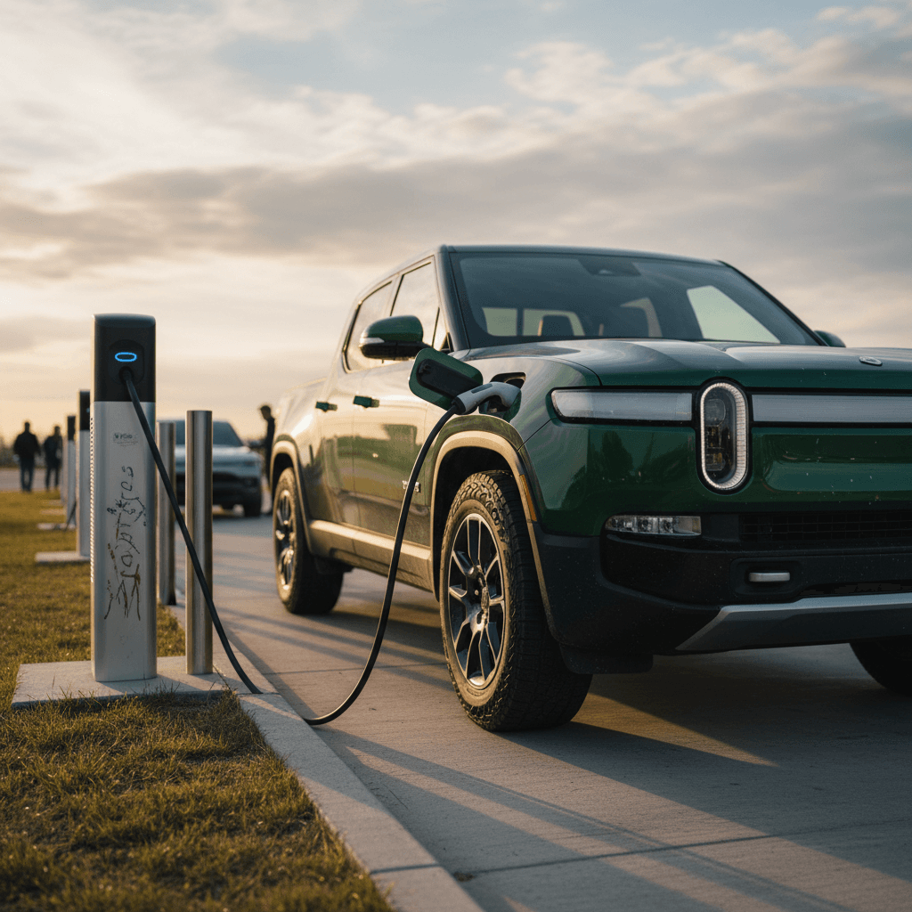 Rivian Charge Times & Finding EV Charging Stations Near You