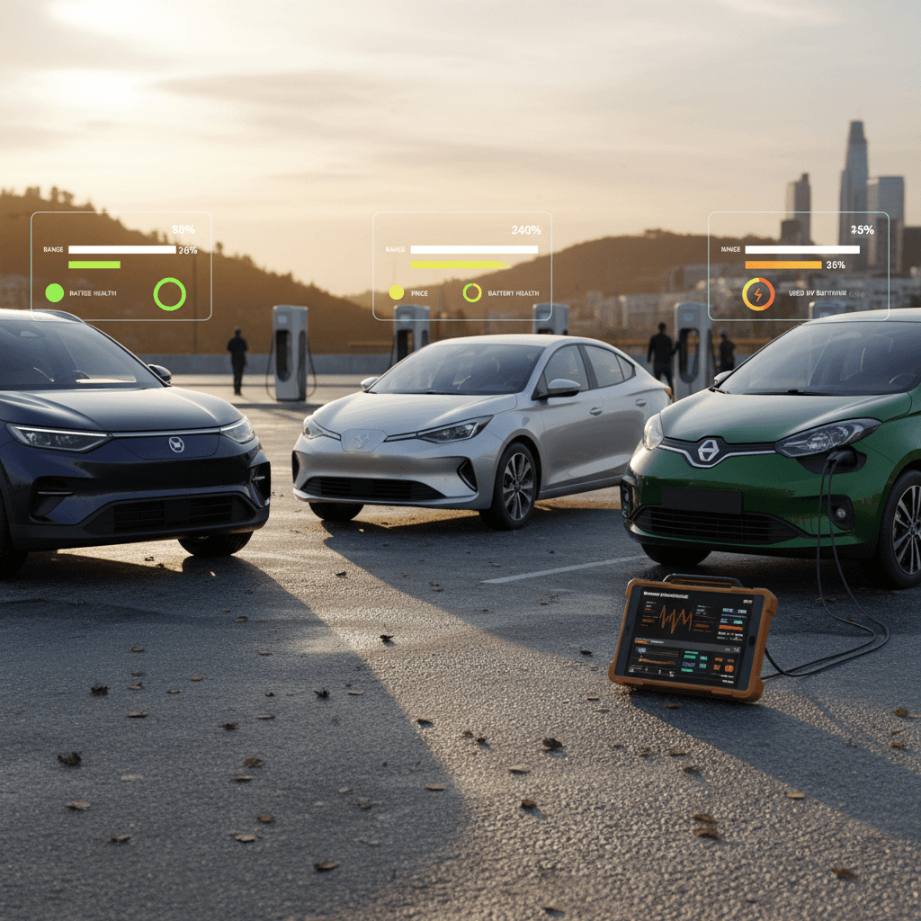Electric Car Comparison Guide 2025: Range, Price & Battery Health