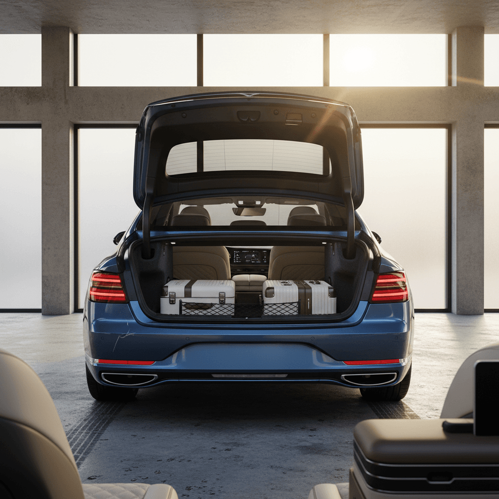 Genesis Electrified G80 Cargo Space & Interior Dimensions Guide