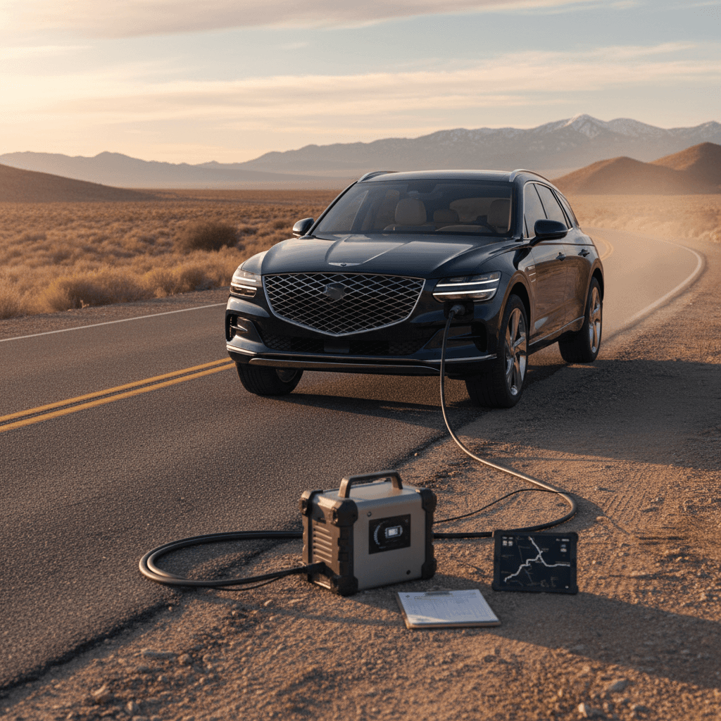 2024 Genesis Electrified GV70 Range Test: Real-World Results