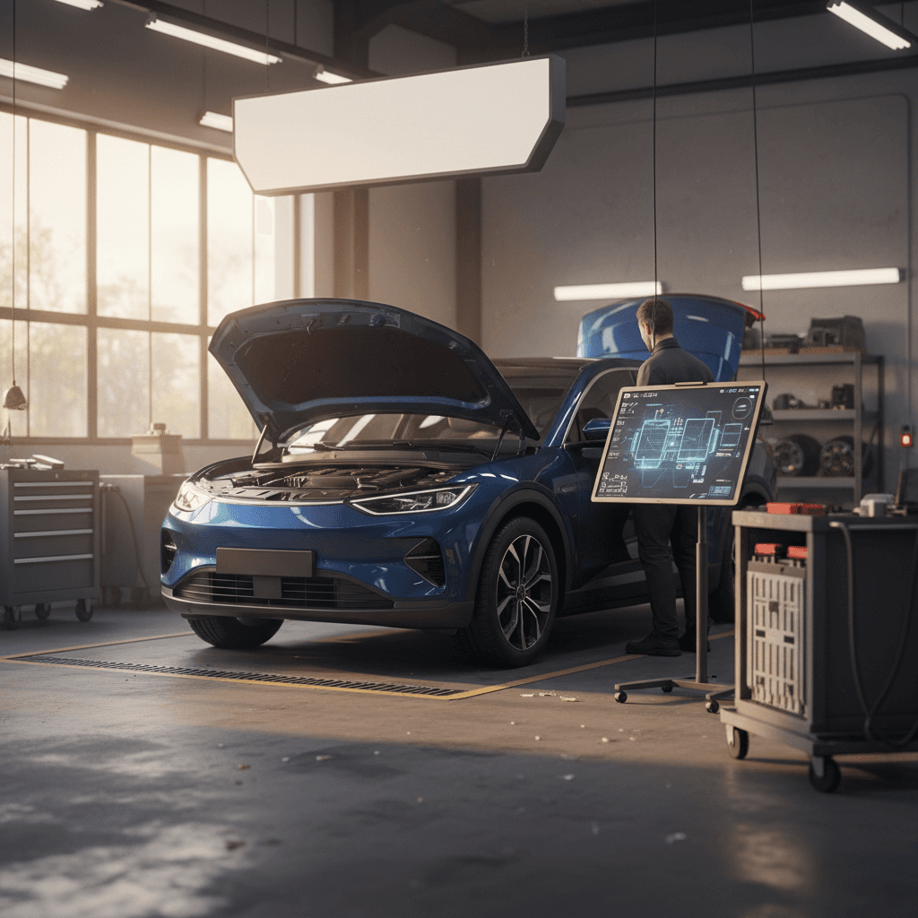 How to Choose the Best Repair Garage Near Me for My EV