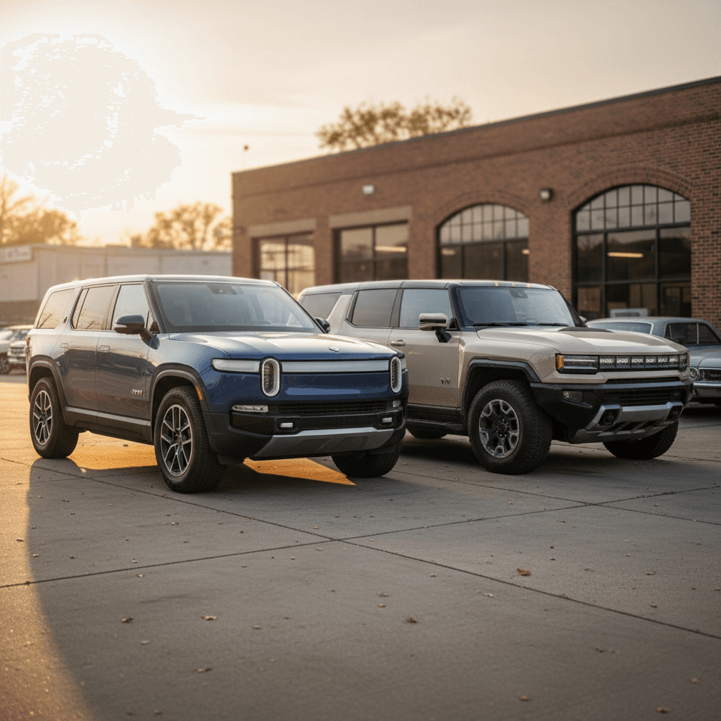 Rivian R1S vs GMC Hummer EV SUV: Which Electric Adventure Rig Wins?