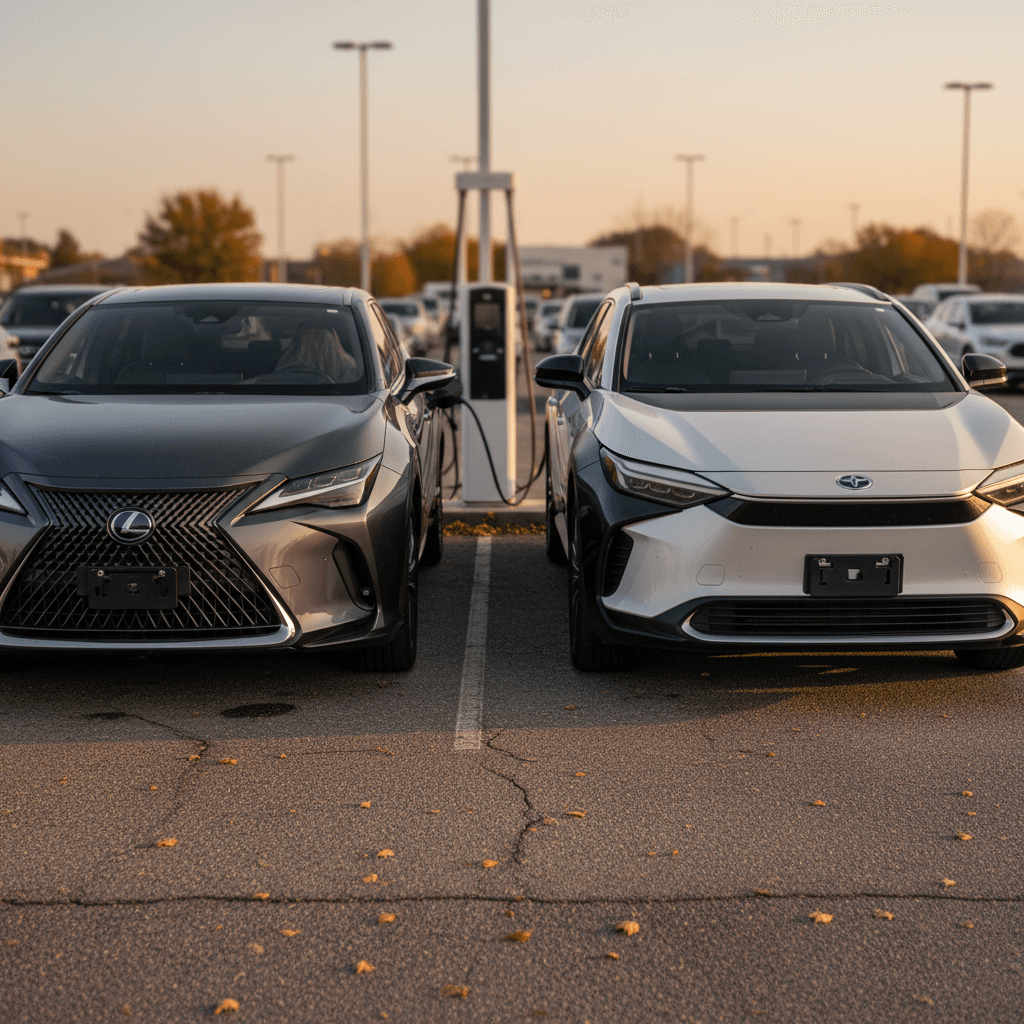 Used Lexus RZ vs Toyota bZ4X: Which Electric SUV Is Better Used?