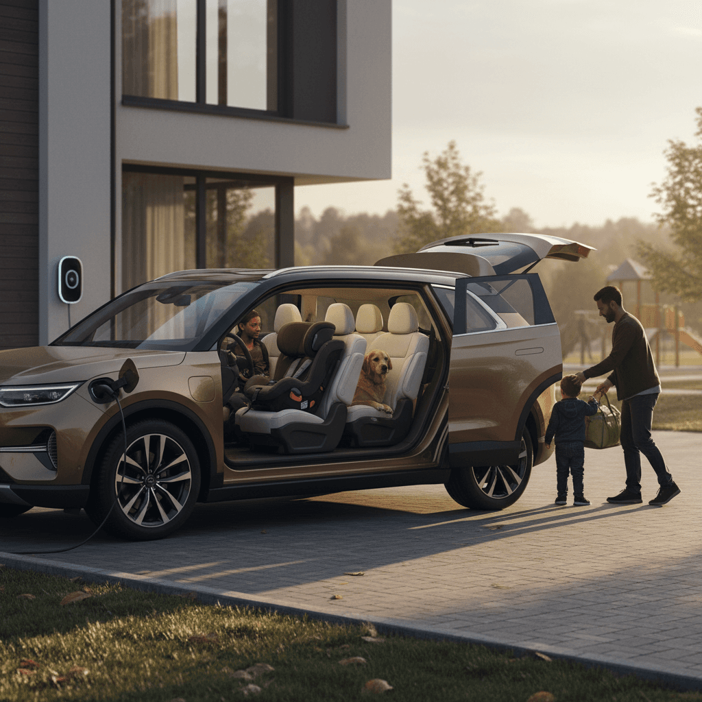 Best Electric Cars for Families in 2025: Safe, Spacious Picks