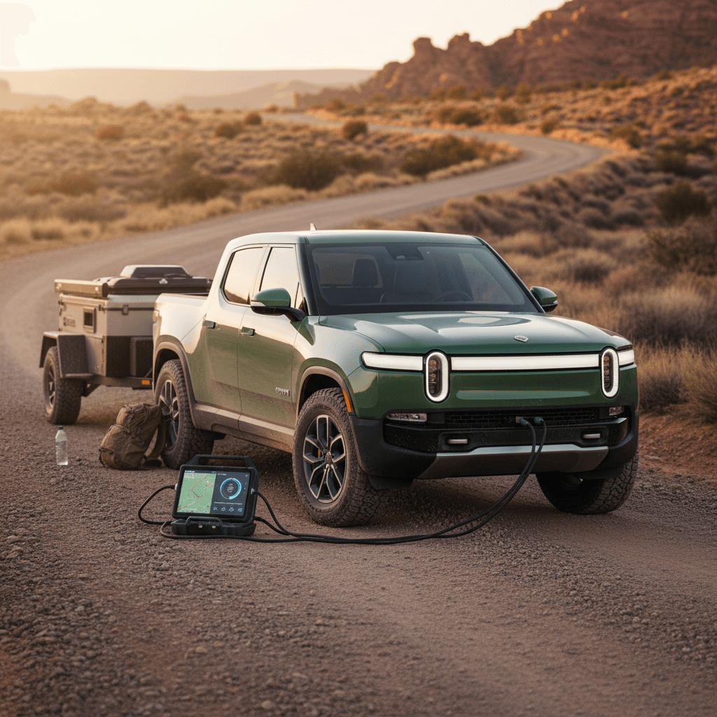 2022 Rivian R1T Range Test: Real-World Results, Tires, Towing & Tips