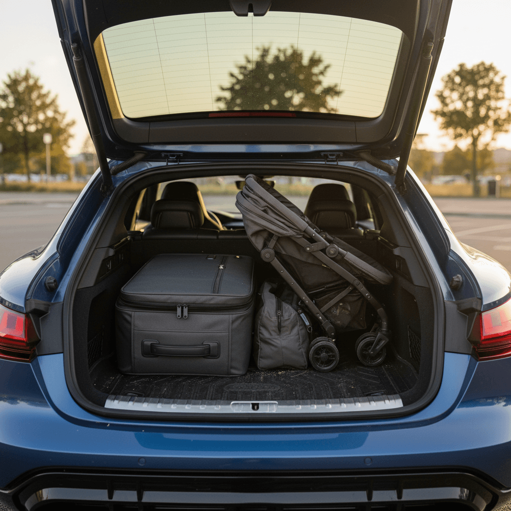 Porsche Taycan Cargo Space Dimensions: Trunk, Frunk & Real-World Fit