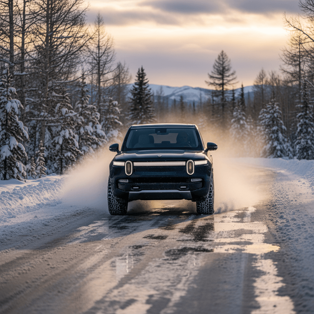 Rivian R1S Winter Driving Review: Snow, Ice, and Real-World Range