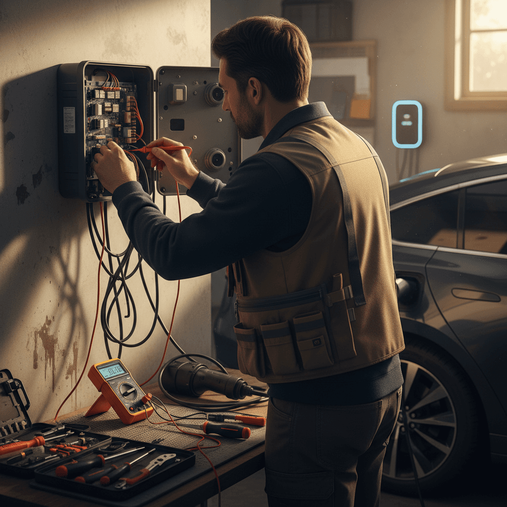 Charger Fixer: How to Diagnose and Repair EV Chargers Safely