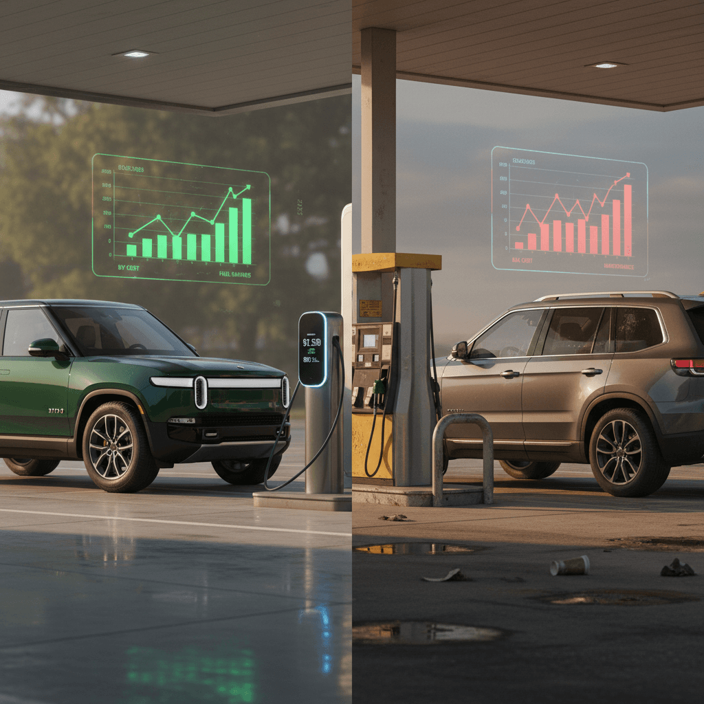 Rivian R1S vs Gas SUV: Real-World Cost Comparison in 2026