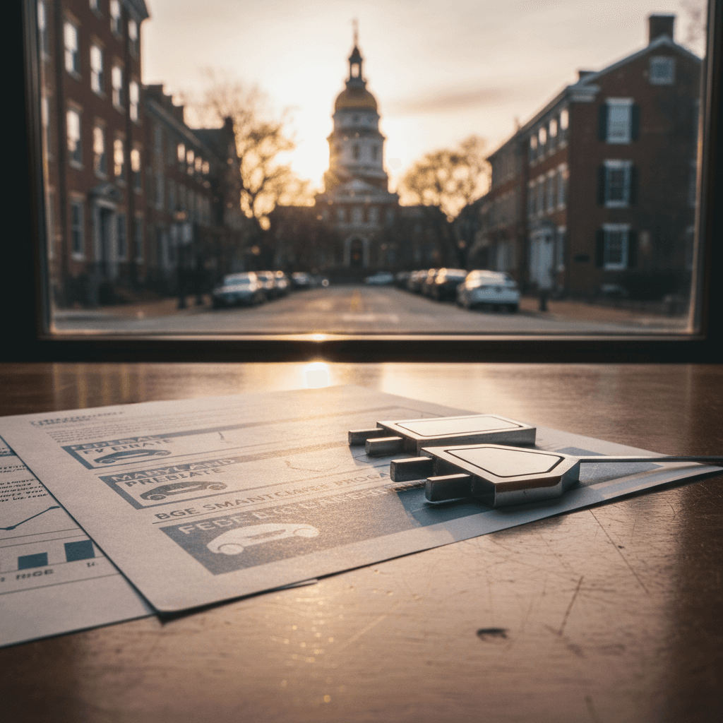EV Rebates in Annapolis: 2026 Guide to Federal, Maryland & BGE Incentives