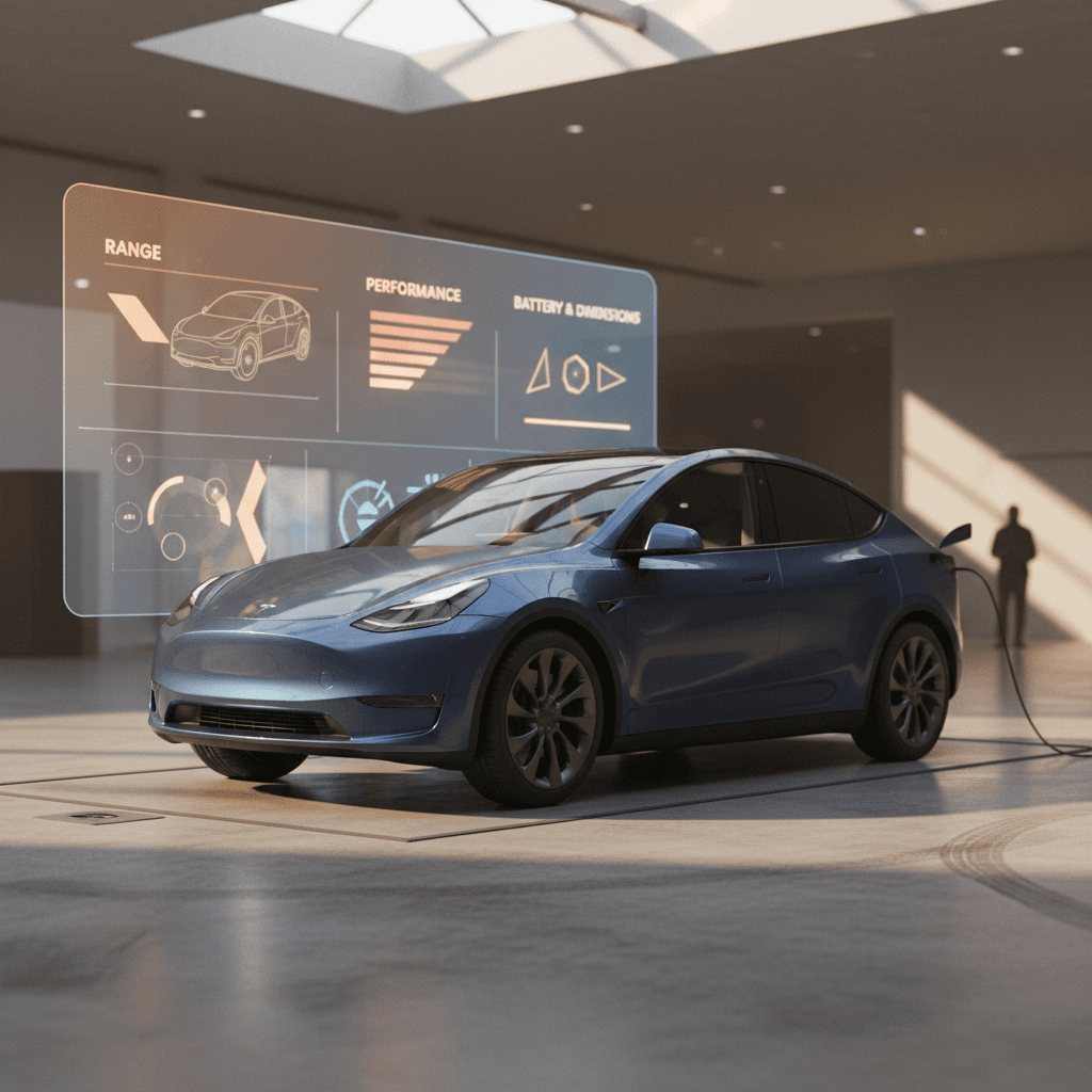 Tesla Model Y Specs (2025): Range, Performance, Battery & Dimensions