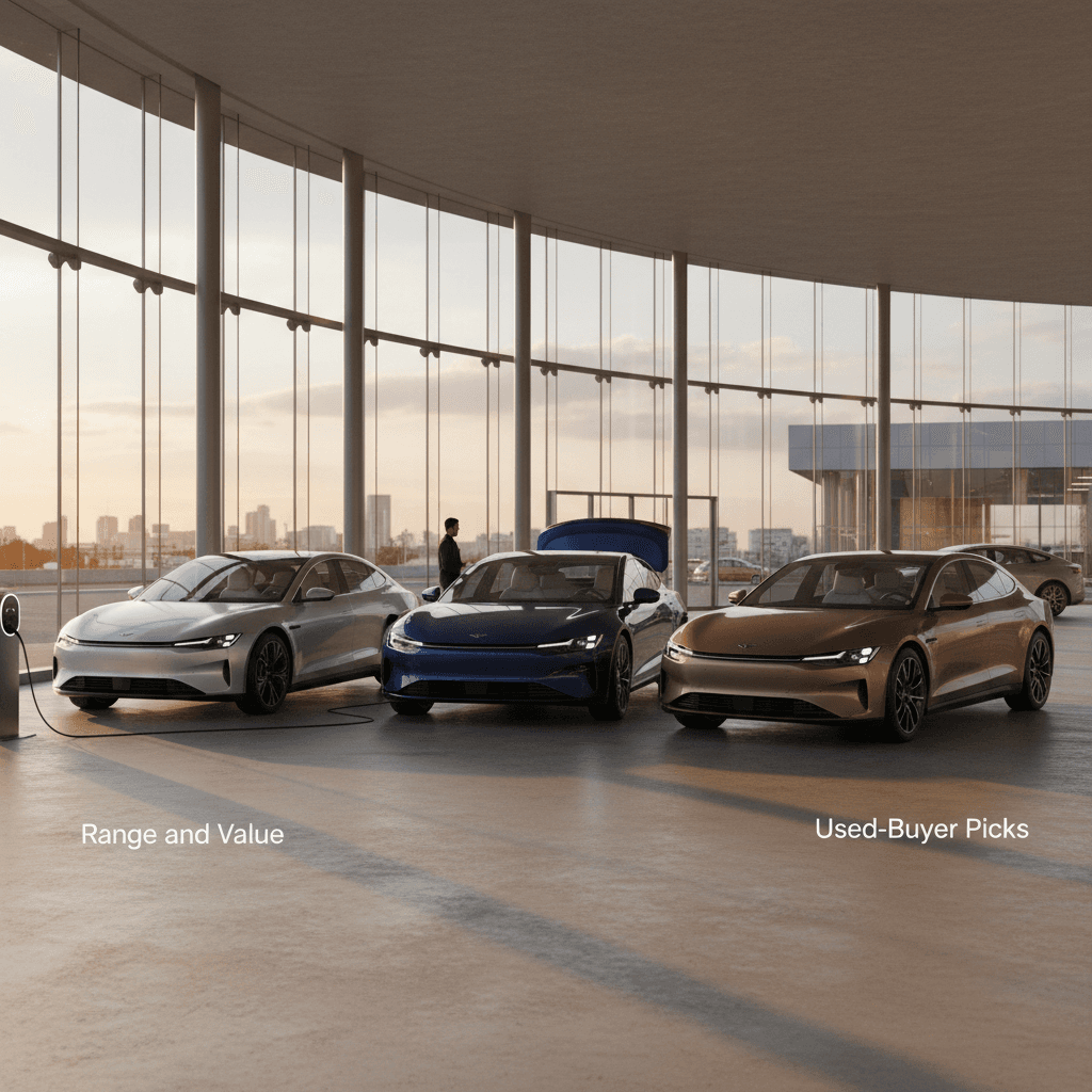 Best Electric Sedans in 2025: Range, Value, and Used-Buy Picks