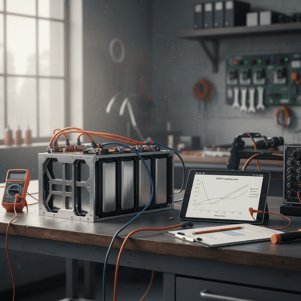 Electric car dashboard showing remaining battery range and state of charge
