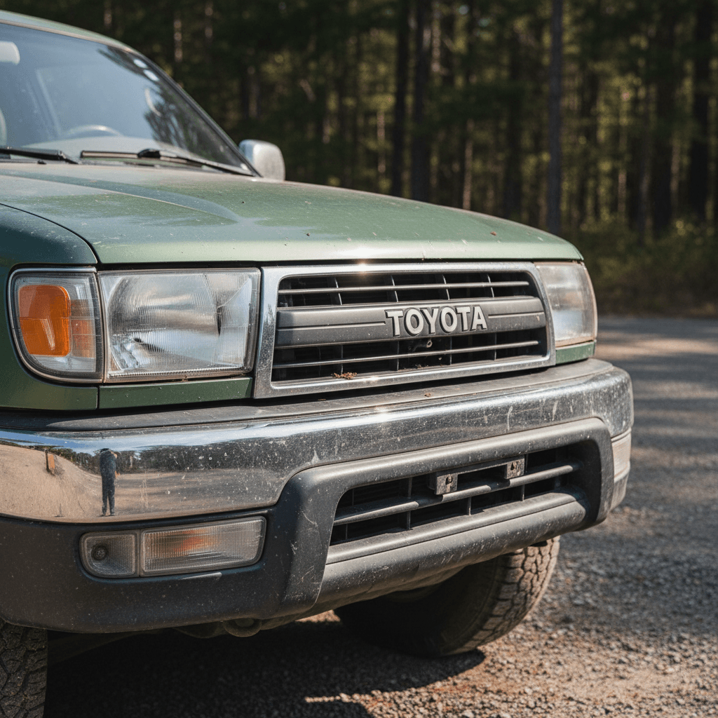 Used Toyota 4Runner SUV parked outdoors in a scenic setting