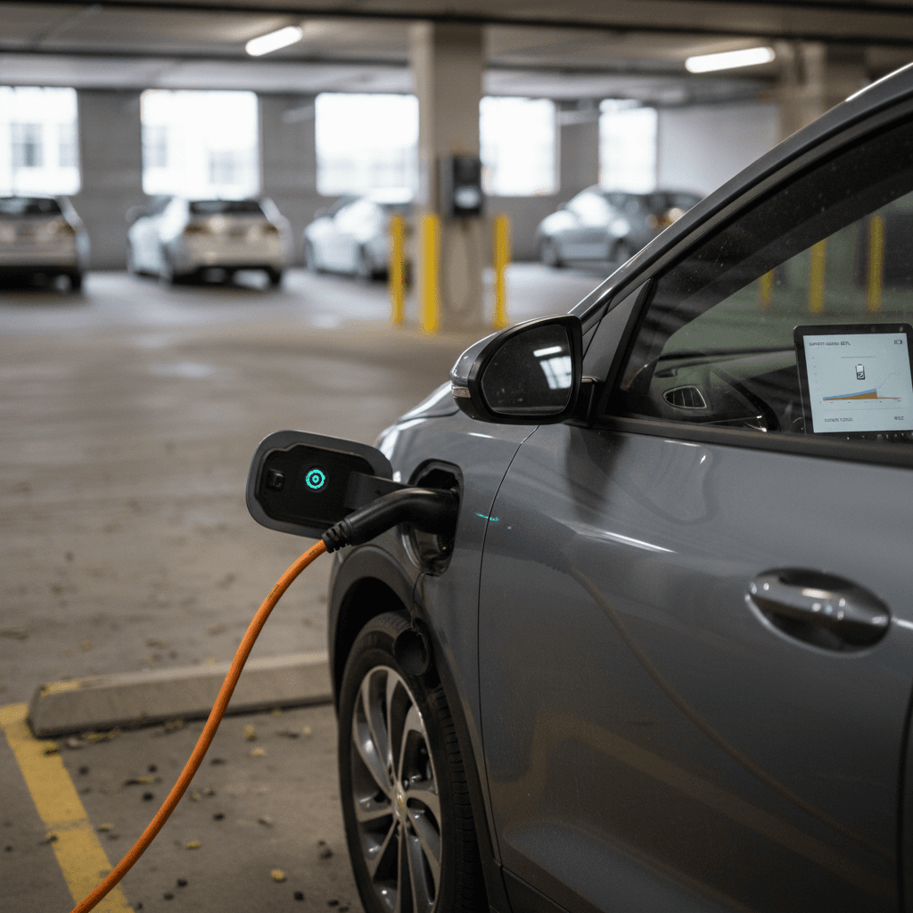 Chevrolet Bolt EUV interior showing digital gauges and central touchscreen
