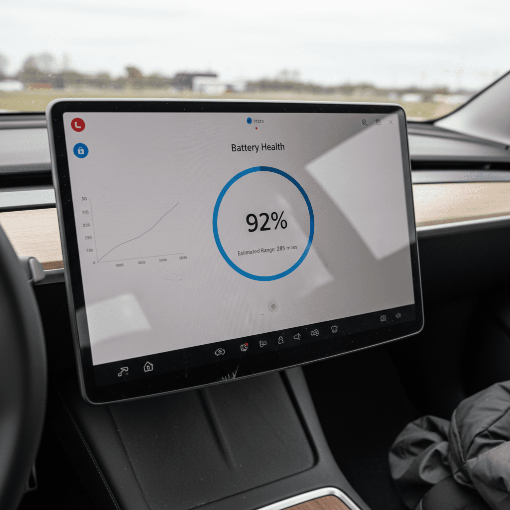 Minimalist 2018 Tesla Model 3 interior with large center touchscreen