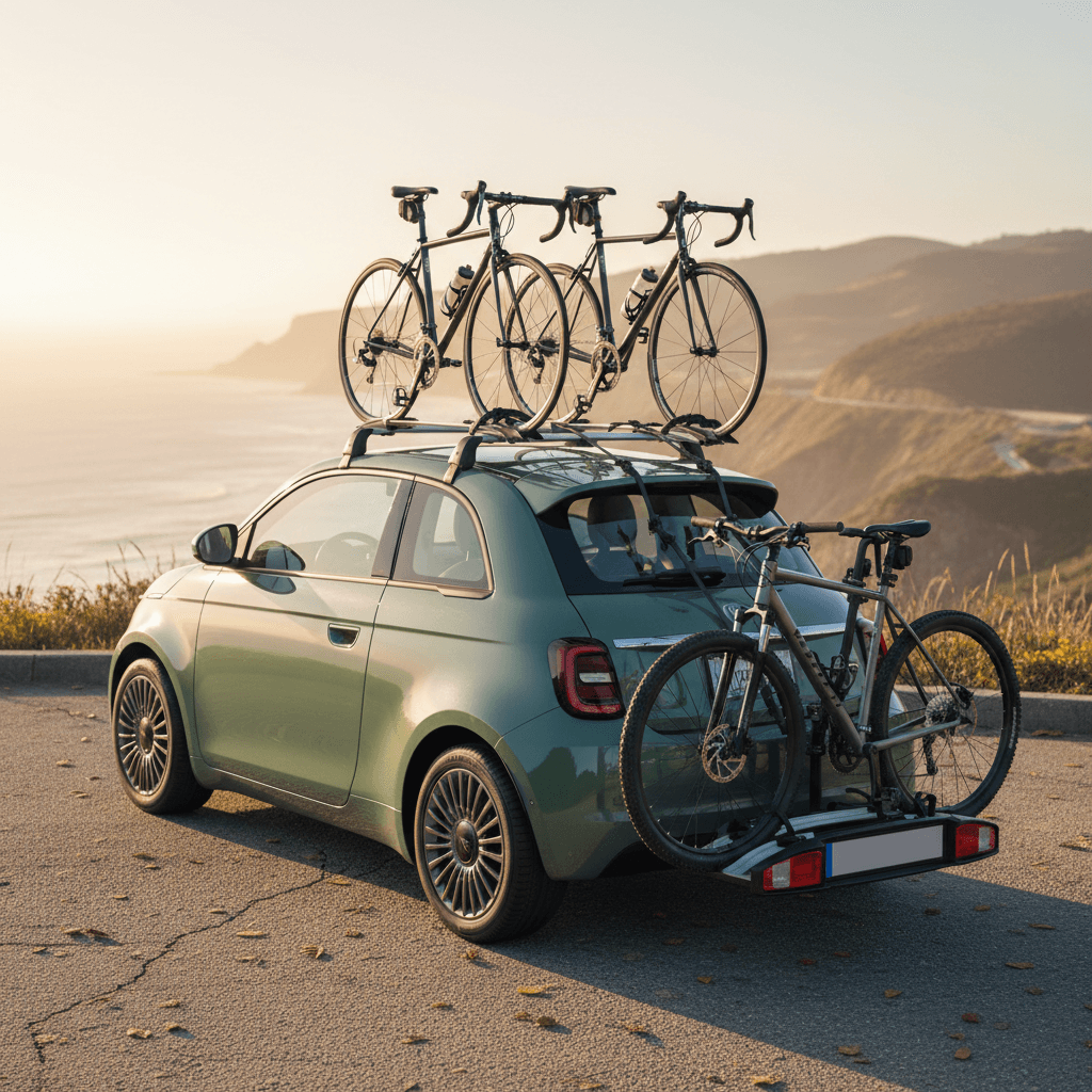 Fiat 500e Bike Rack Options: Hitch, Trunk, and Roof Solutions