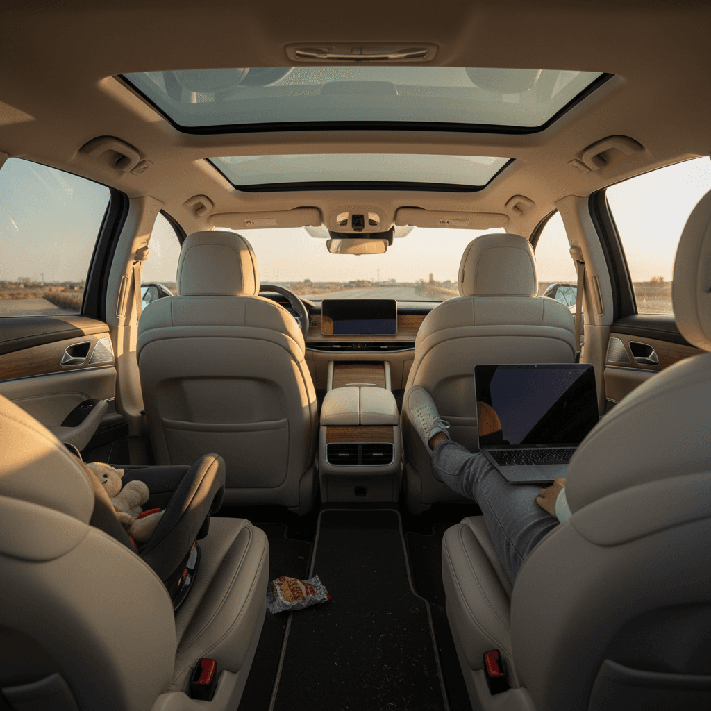 Which EV Has the Most Rear Legroom? Best Electric Cars for Back-Seat Space in 2025