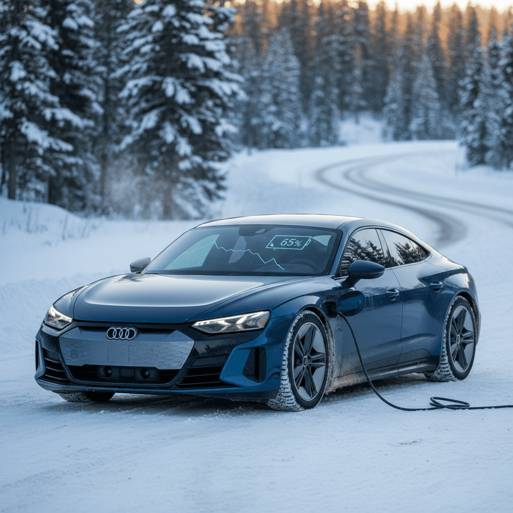 Audi e-tron GT Winter Range Loss: Typical Percentages & How to Protect Your Range