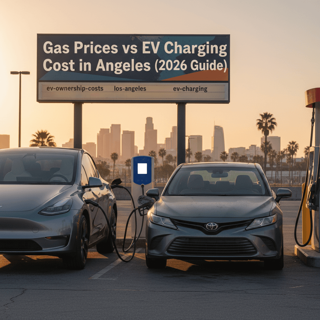 Gas Prices vs EV Charging Cost in Los Angeles (2026 Guide)