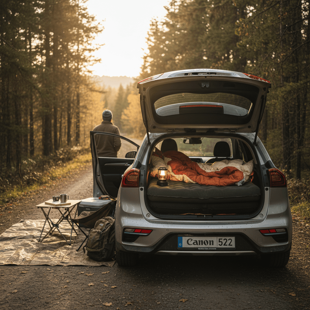 Can You Sleep in a Kia Niro EV? Real-World Car Camping Guide