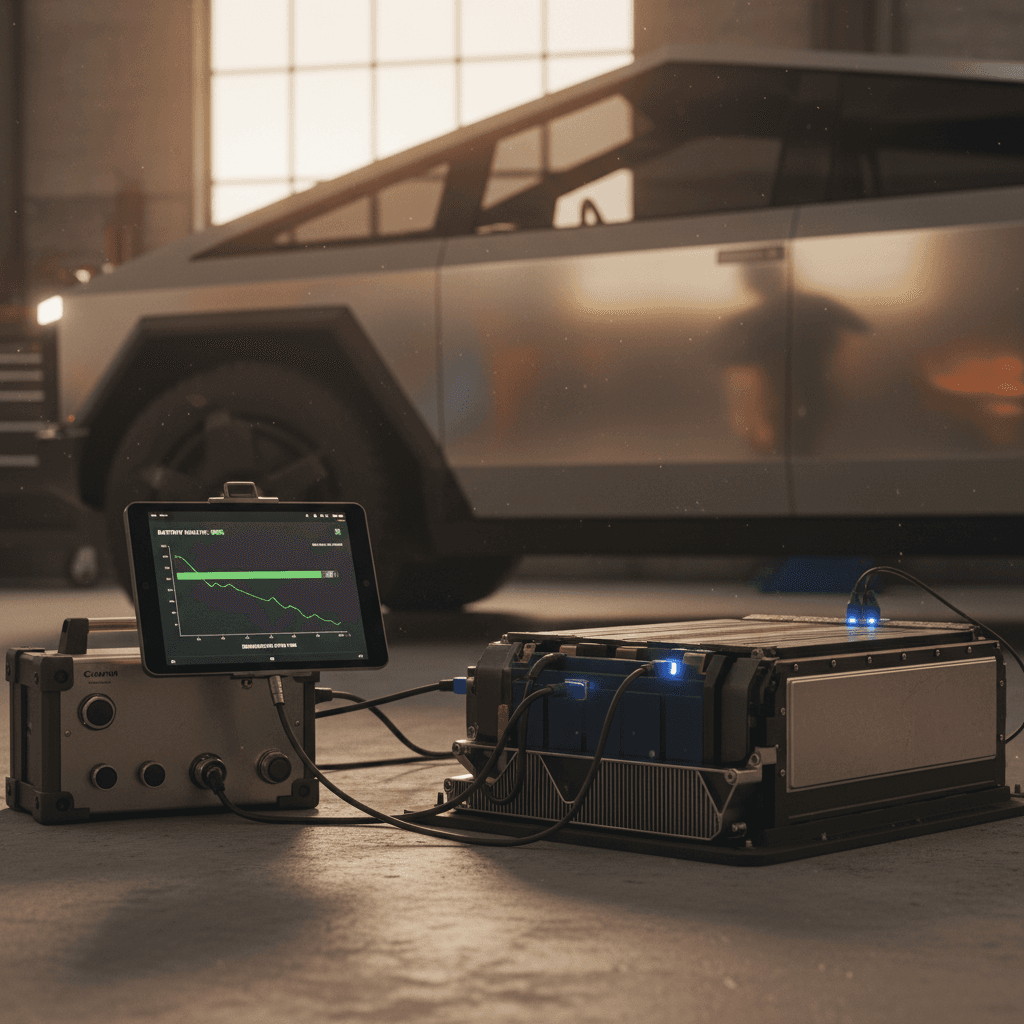 Tesla Cybertruck Battery Health Check: How To Test, Track & Protect It
