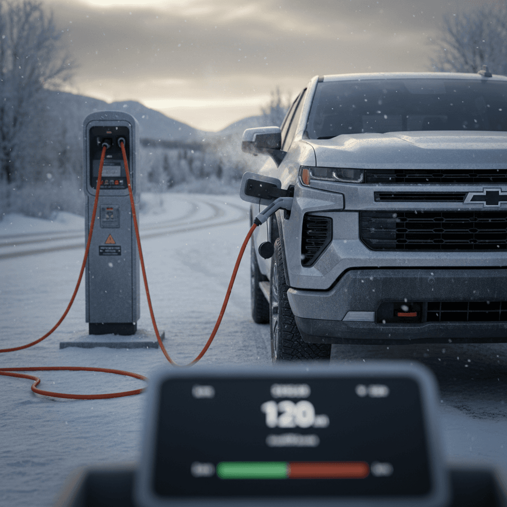Chevrolet Silverado EV Range in Cold Weather: What You Really Get