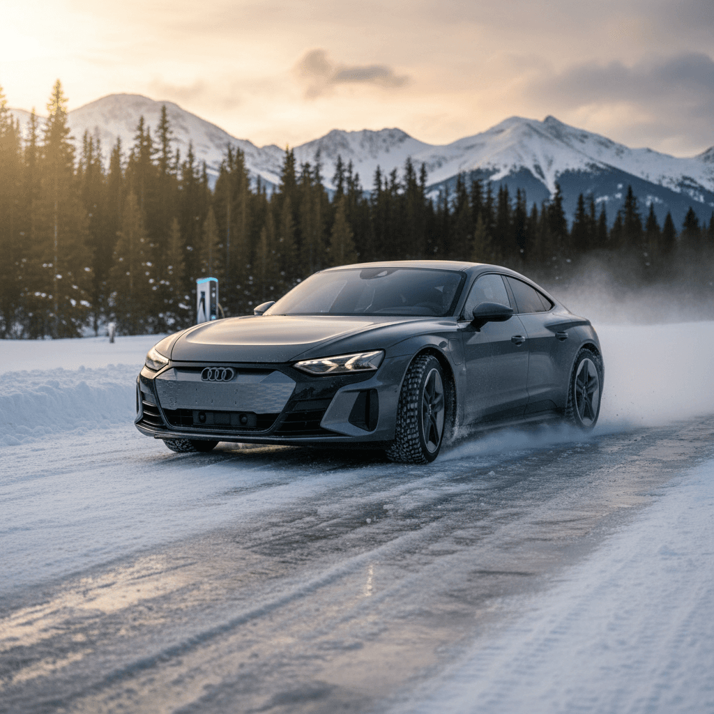 Is the Audi e-tron GT Good in Snow and Ice? Winter Driving Guide