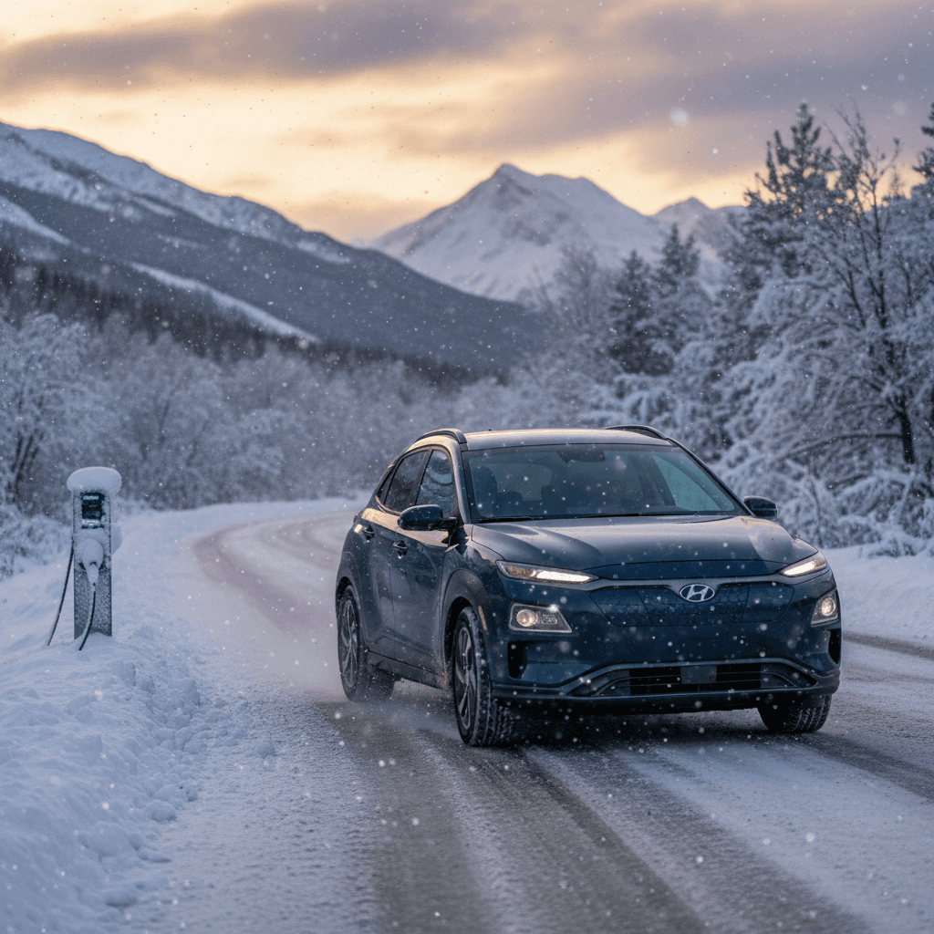 Is the Hyundai Kona Electric Good in Snow and Ice? Real Winter Guide