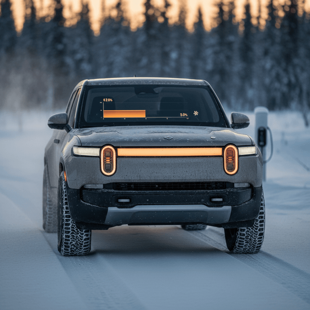 Rivian R1T Winter Range Loss Percentage: What Owners Really See