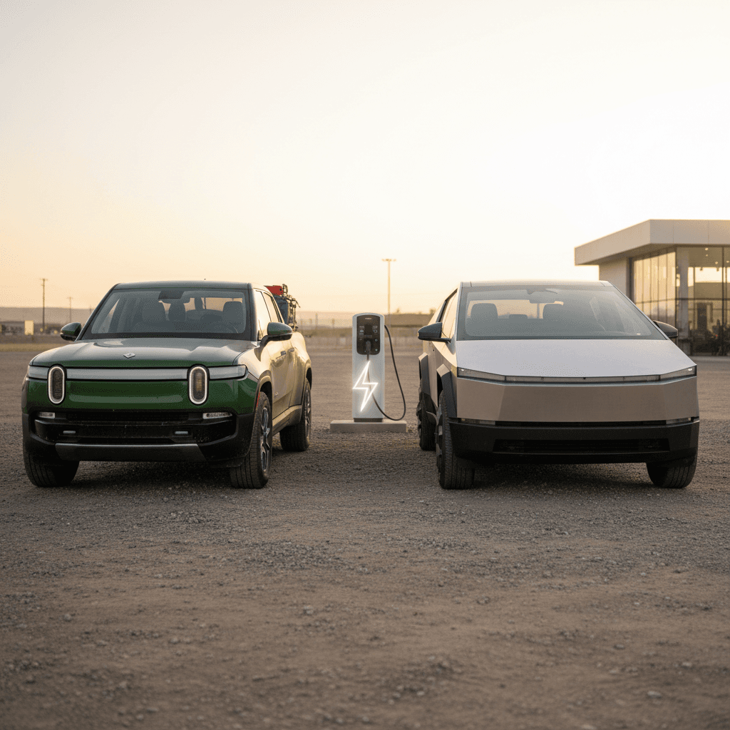 Used Rivian R1T vs Tesla Cybertruck: Which Electric Truck Should You Buy?